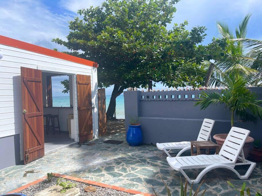 Maison Marouka Sur La Plage Du Diamant Ле-Диаман Экстерьер фото